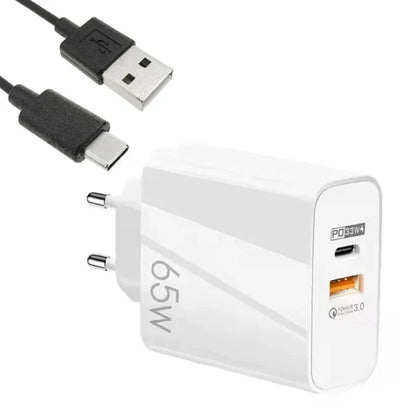 65W brzi USB-C/Type-C punjač - USB-C/Type-C adapter