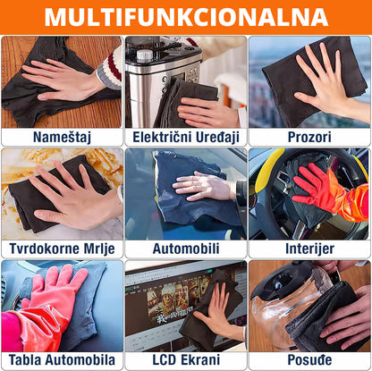 Čarobna Krpa Od Mikrofibera (set od 5 komada)
